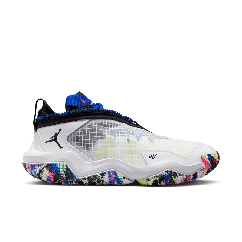 Russell Westbrook Jordan Why Not .6 Men's Shoes 'White/Black/Lime/Pink'