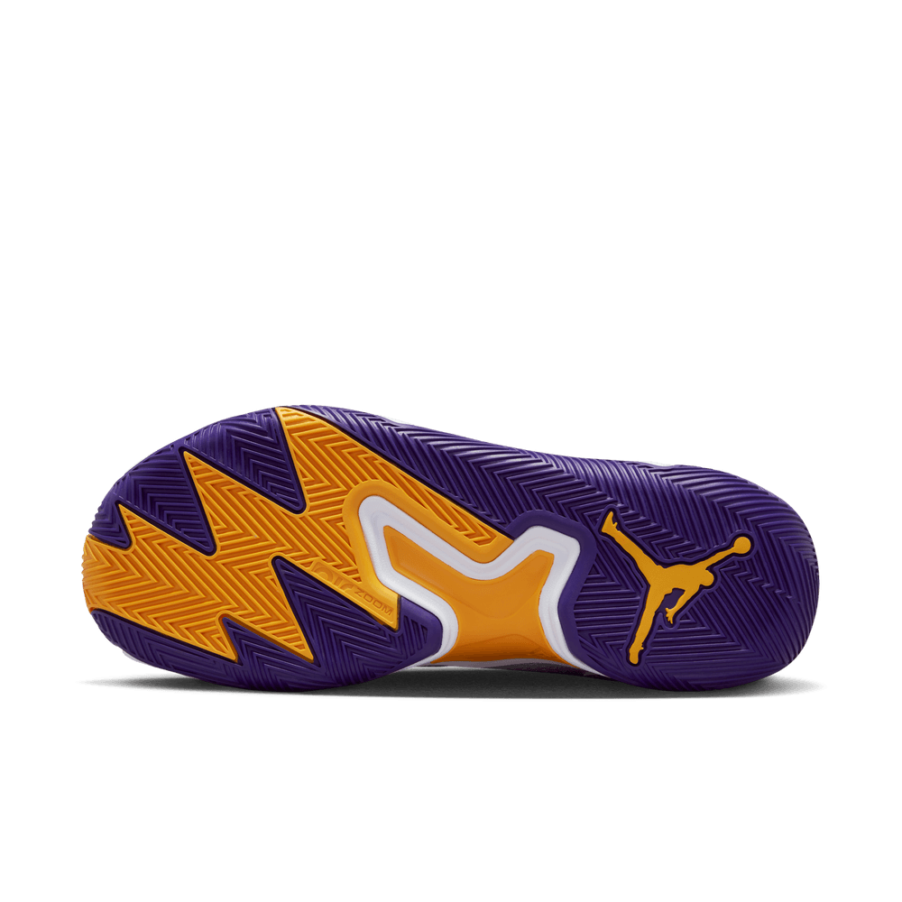 Russell Westbrook Jordan One Take 4 Basketball Shoes 'White/Purple/Gold'