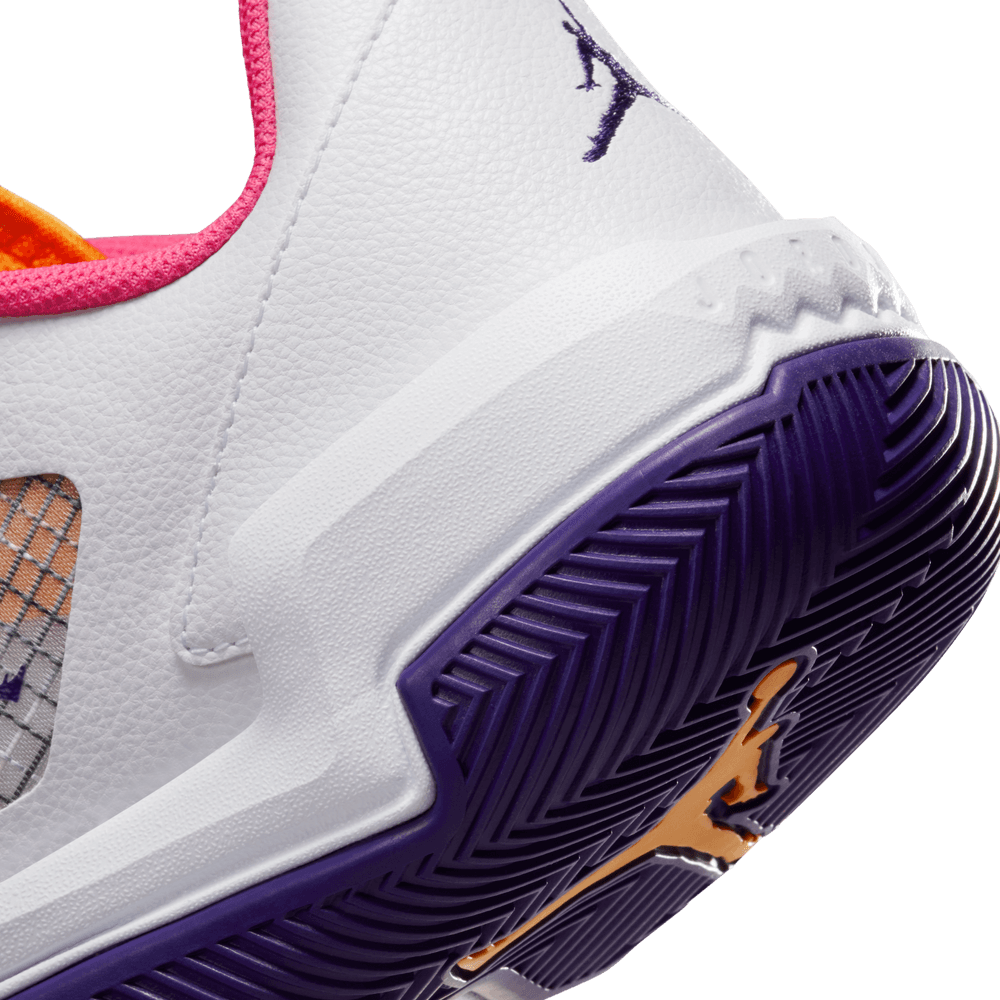 Russell Westbrook Jordan One Take 4 Basketball Shoes 'White/Purple/Gold'