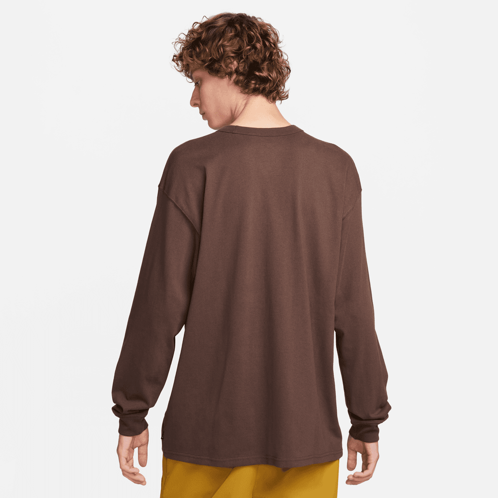 Nike Sportswear Premium Essentials Men's Long-Sleeve T-Shirt 'Baroque Brown'