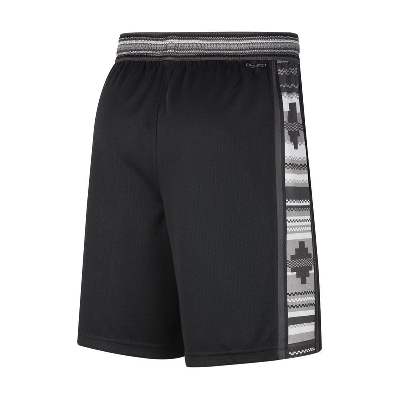 San Antonio Spurs Statement Edition Men's Jordan Dri-FIT NBA Swingman Basketball Shorts 'Black/Silver'