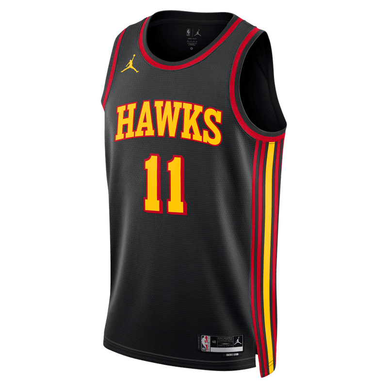 Trae Young Atlanta Hawks Statement Edition Jordan Dri-FIT NBA Swingman Jersey 'Black'