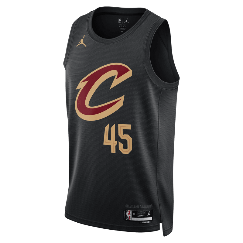 Donovan Mitchell Cleveland Cavaliers Statement Edition Jordan Dri-FIT NBA Swingman Jersey 'Black'