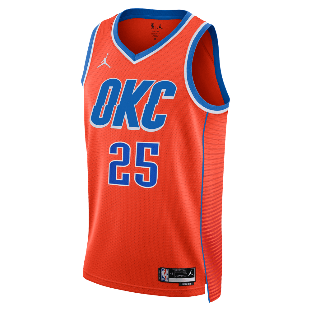 Ajay Mitchell OKC Statement Edition jersey