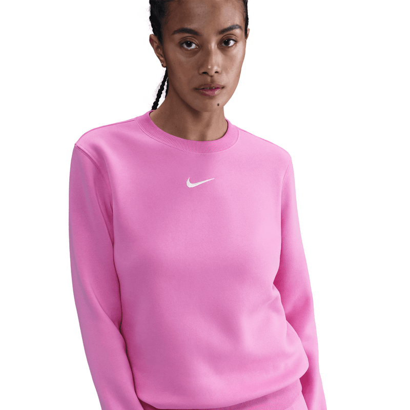 Nike Sportswear Phoenix Fleece Women's Crew-Neck Sweatshirt 'Playful Pink/Sail'