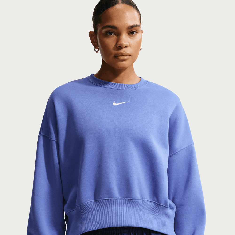 Nike Sportswear Phoenix Fleece Women's Over-Oversized Crew-Neck Sweatshirt 'Medium Blue'