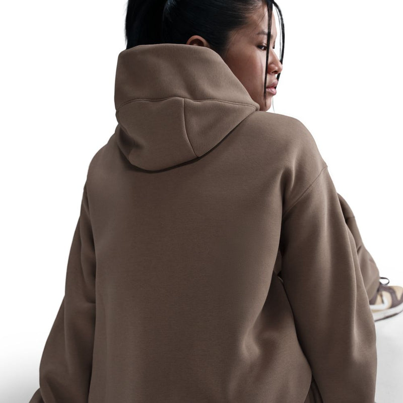 Nike Sportswear Phoenix Fleece Women's Oversized Pullover Hoodie 'Brown/Sail'