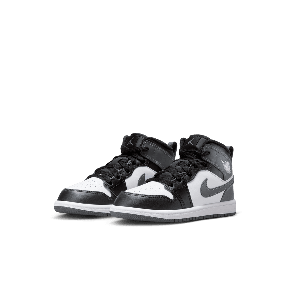 Jordan 1 Mid 'Black/Iron Grey'