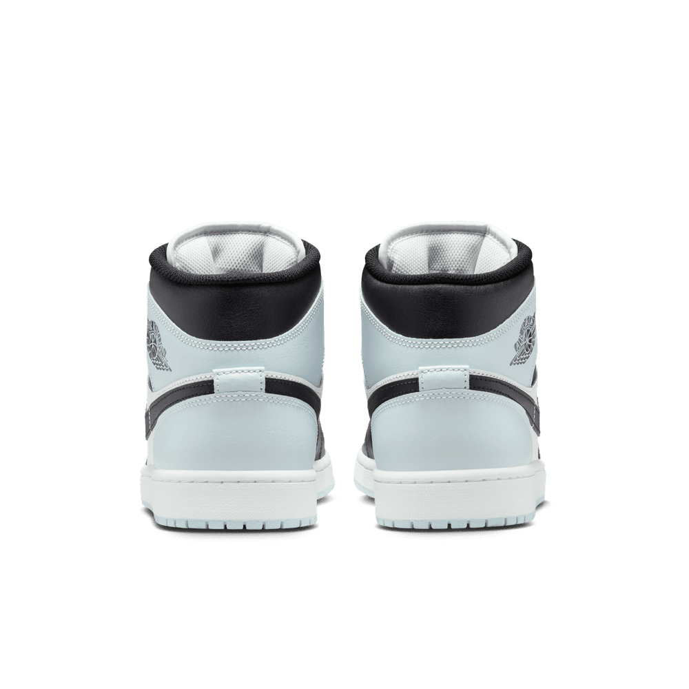 Air Jordan 1 Mid Men's Shoes 'Black/Squadron Blue'