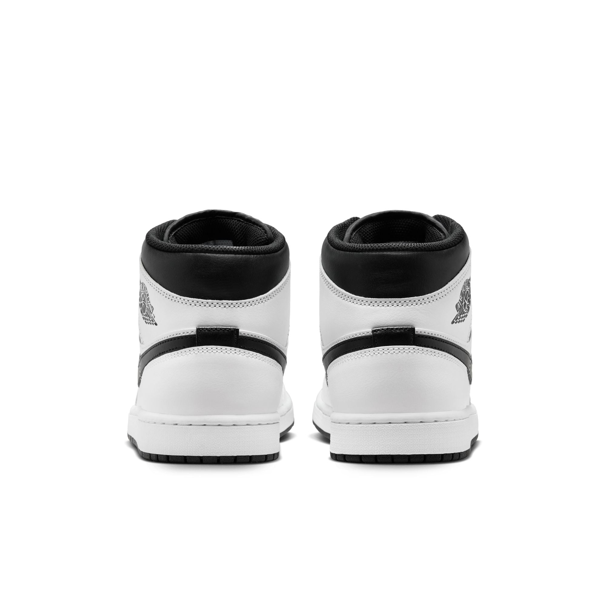 Air Jordan 1 Mid Men's Shoes 'White/Black' – Bouncewear