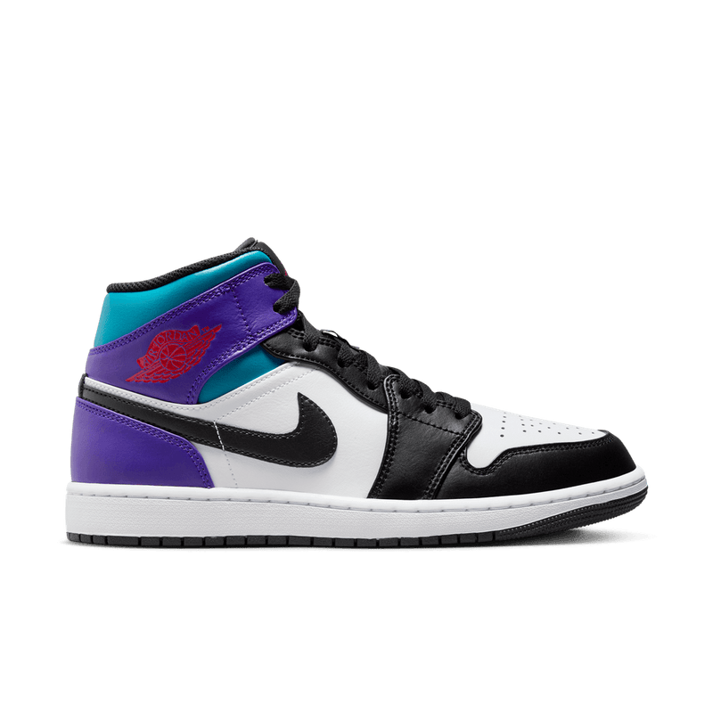 Air Jordan 1 Mid Men's Shoes 'White/Black/Concord'