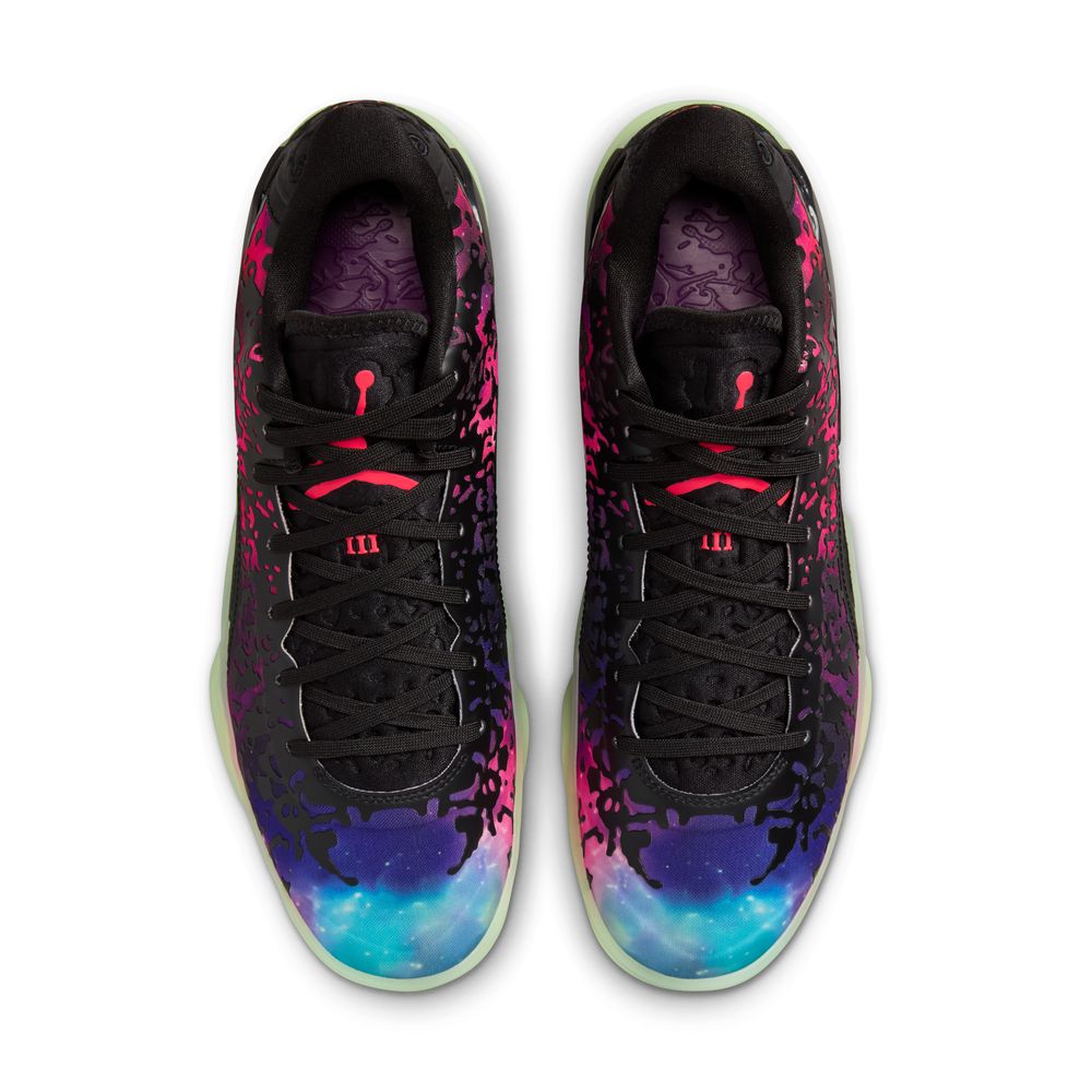 Zion Williamson Zion 3 "Galaxy" Basketball Shoes 'Black/Solar Red/Vivid Purple/Barely Volt'