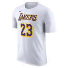 LeBron James Los Angeles Lakers Men's Nike NBA T-Shirt 'White'