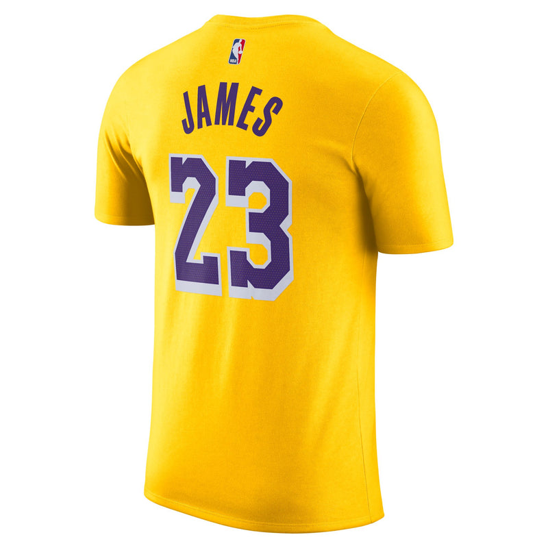 LeBron James Los Angeles Lakers Men's Nike NBA T-Shirt 'Amarillo'