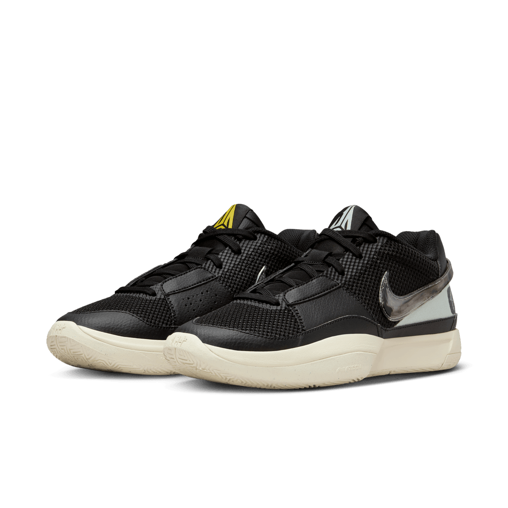 Ja Morant Ja 1 "Day One" Basketball Shoes 'Black/Silver/Coconut Milk'