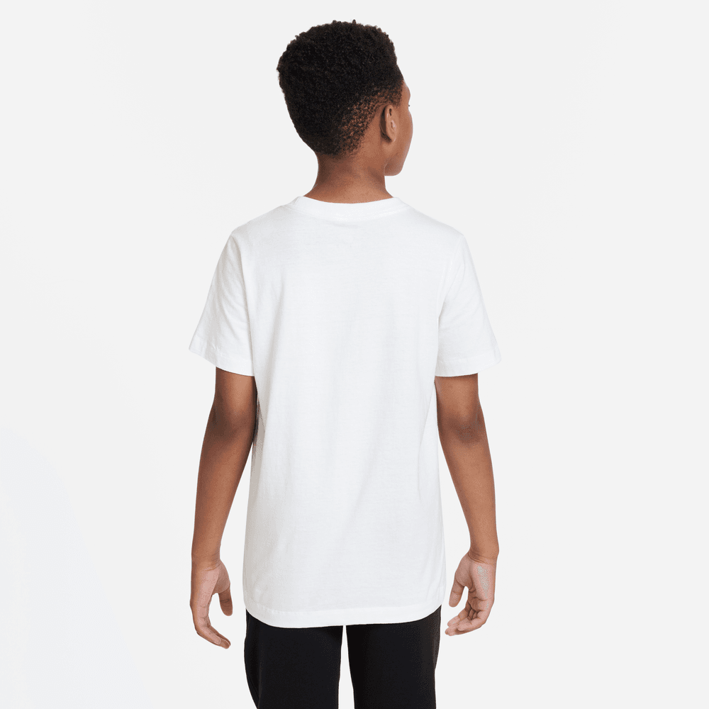 Nike Sportswear Big Kids' T-Shirt 'White/Black'