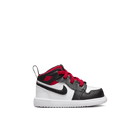 Jordan 1 Mid Alt Baby/Toddler Shoe (TD) 'White/Red/Black'