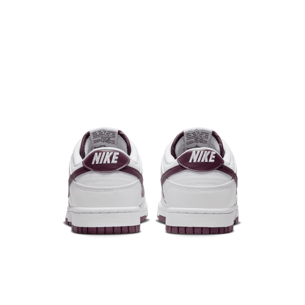 Nike Dunk Low Retro Men's Shoes 'White/Maroon'