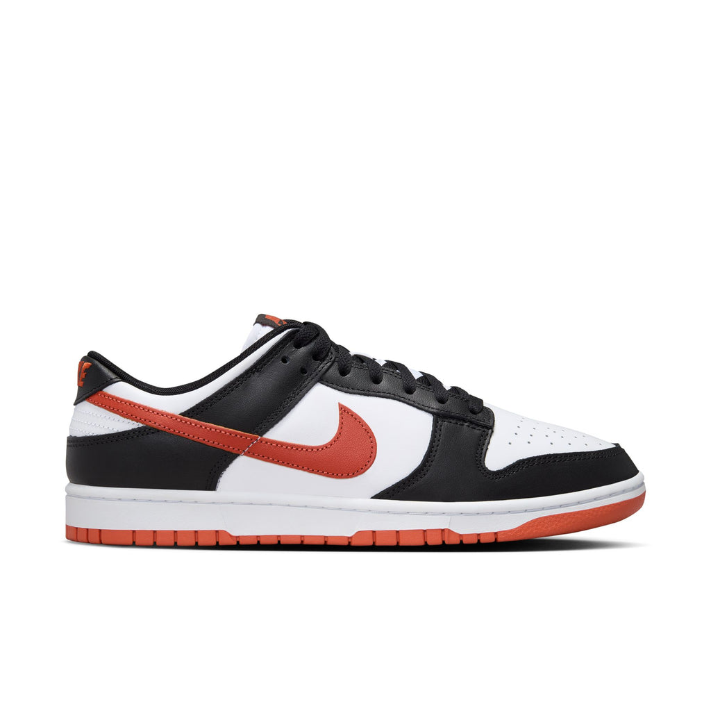 Nike Dunk Low Retro Men's Shoes 'White/Dragon Red/Black'