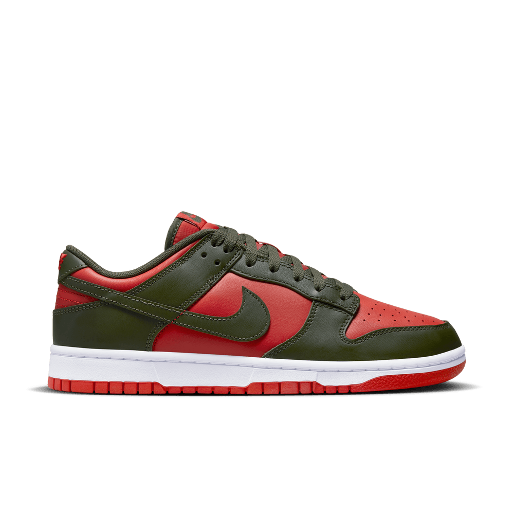 Nike Dunk Low Retro Men's Shoes 'Red/Khaki'