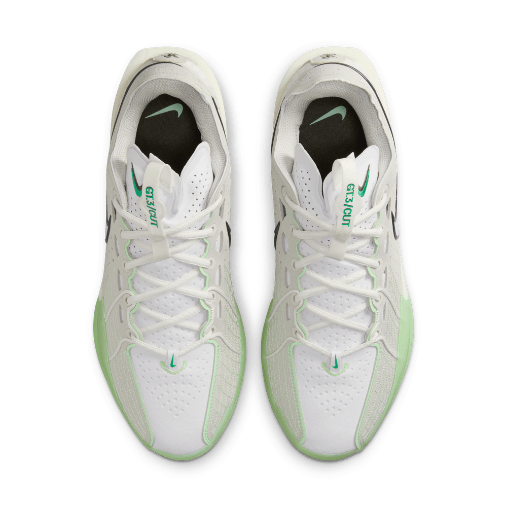 Nike G.T. Cut 3 Basketball Shoes "Vapor Green" 'Light Bone/Green Cargo'