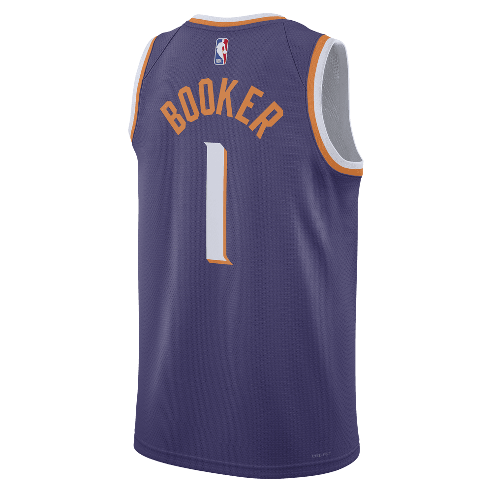 Devin Booker Phoenix Suns Icon Edition 2023/24 Nike Dri-FIT NBA Swingman Jersey 'New Orchid'