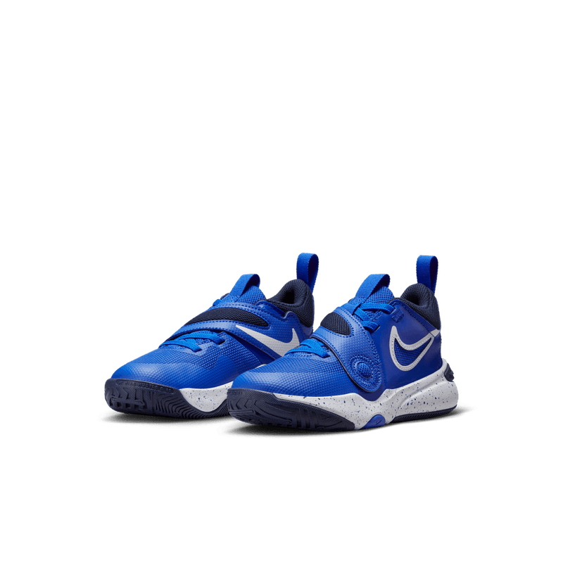 Nike Team Hustle D 11 Little Kids' Shoes 'Royal/White/Black'