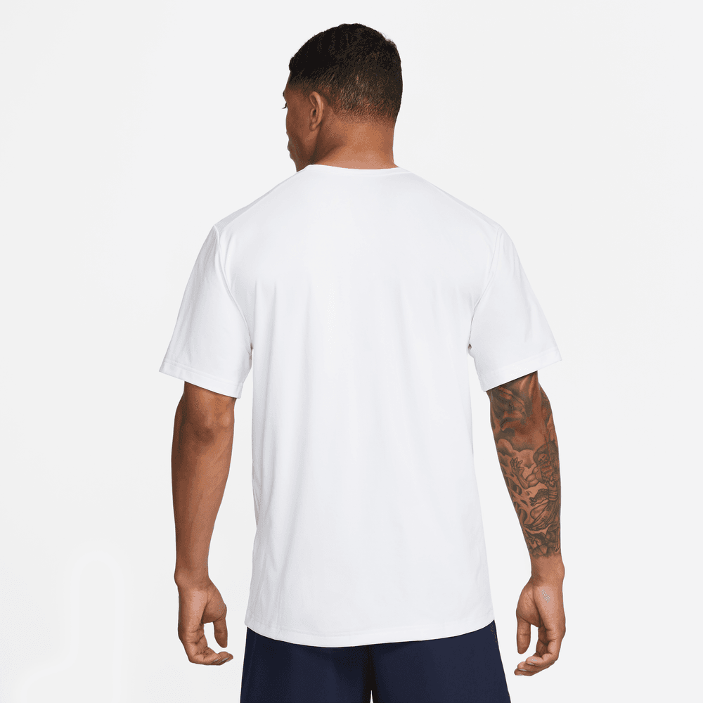 Nike Hyverse Men's Dri-FIT UV Short-Sleeve Versatile Top 'White/Black'