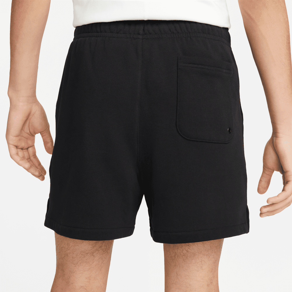 Nike Club Fleece Men's French Terry Flow Shorts 'Black/White'