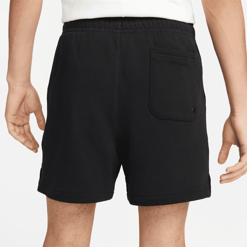 Nike Club Fleece Men's French Terry Flow Shorts 'Black/White'