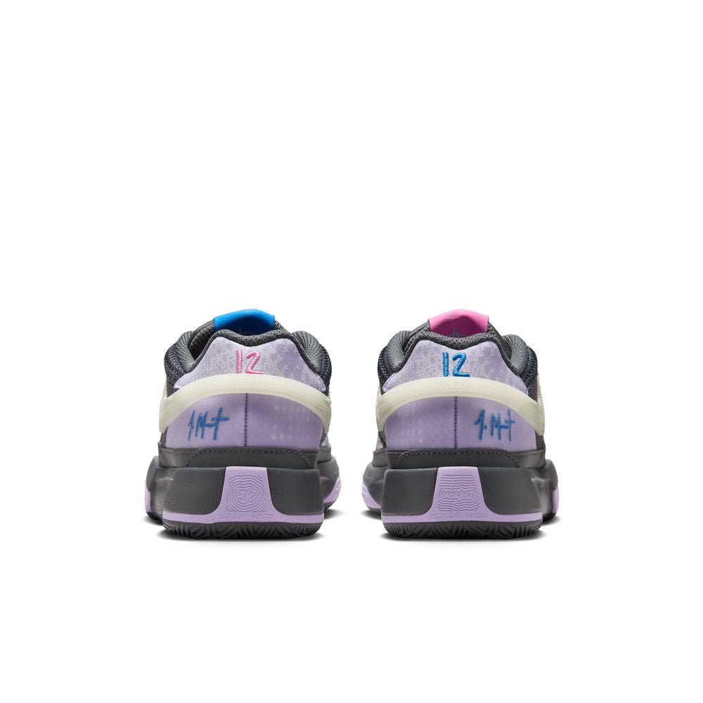 Ja Morant Ja 1 (GS) "Night" Basketball Shoes 'Iron Grey/Lilac Bloom/Photo Blue'