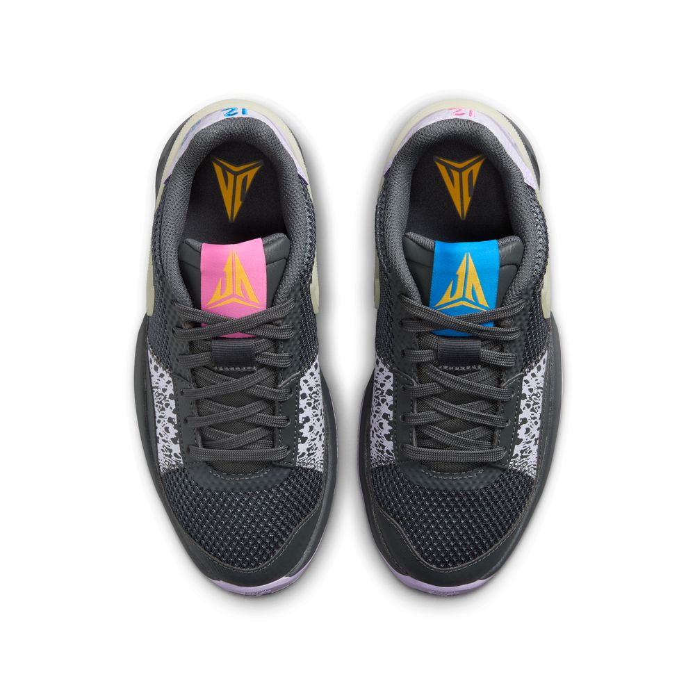 Ja Morant Ja 1 (GS) "Night" Basketball Shoes 'Iron Grey/Lilac Bloom/Photo Blue'
