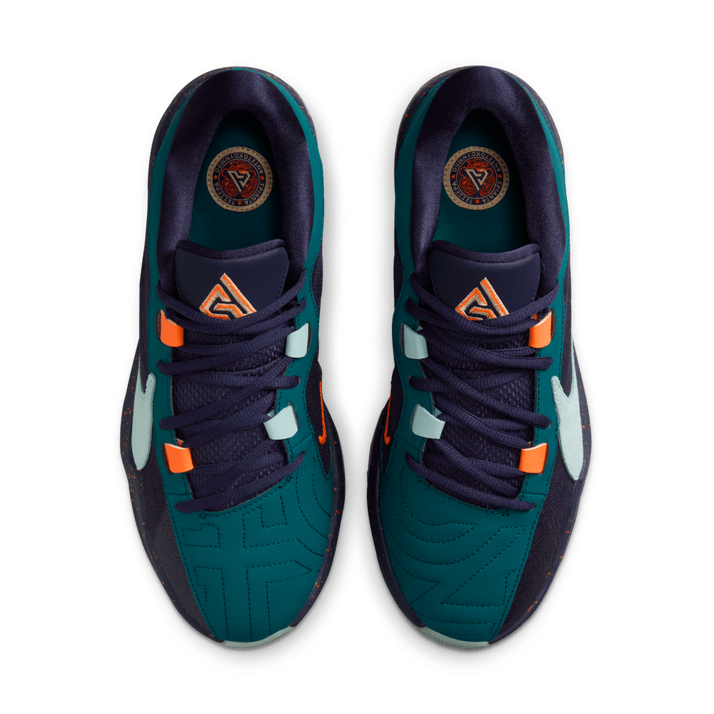 Giannis Antetokounmpo Freak 5 Basketball Shoes 'Teal/Jade/Purple'