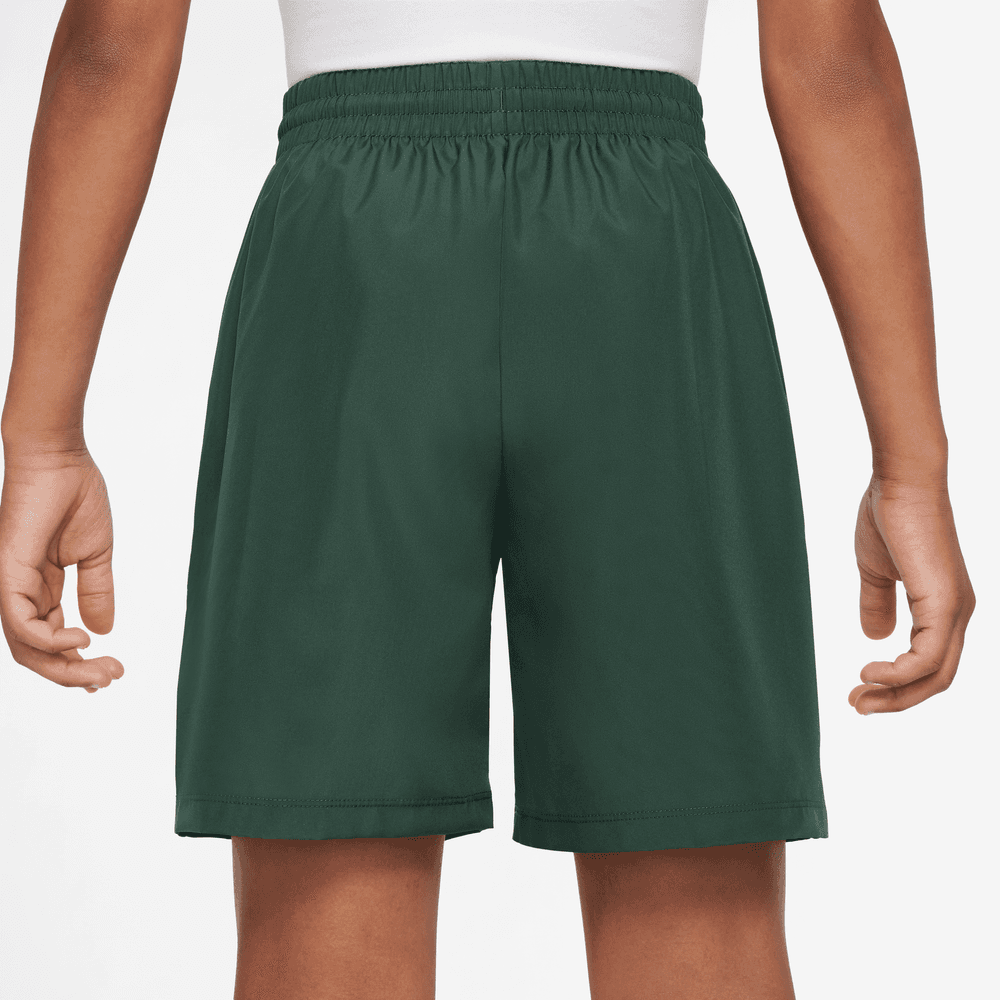 Nike Multi Big Kids' Dri-FIT Training Shorts 'Green/White'