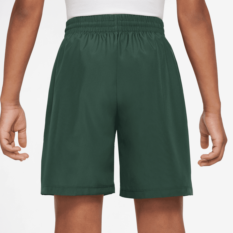 Nike Multi Big Kids' Dri-FIT Training Shorts 'Green/White'