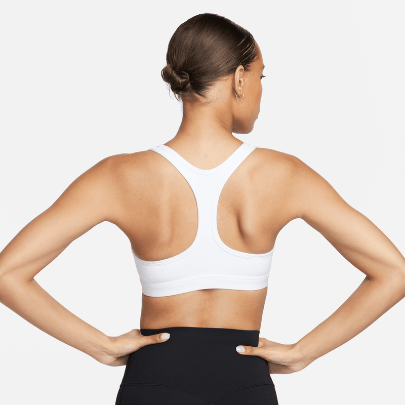 Nike Swoosh Light Support Women's Non-Padded Sports Bra 'White/Black'