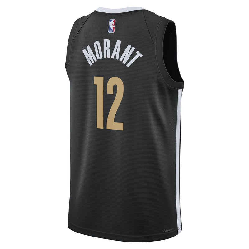 Ja Morant Memphis Grizzlies City Edition 2023/24 Men's Nike Dri-FIT NBA Swingman Jersey 'Black'