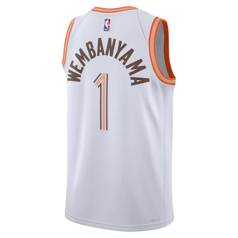 Victor Wembanyama San Antonio Spurs City Edition 2023/24 Men's Nike Dri-FIT NBA Swingman Jersey 'White'