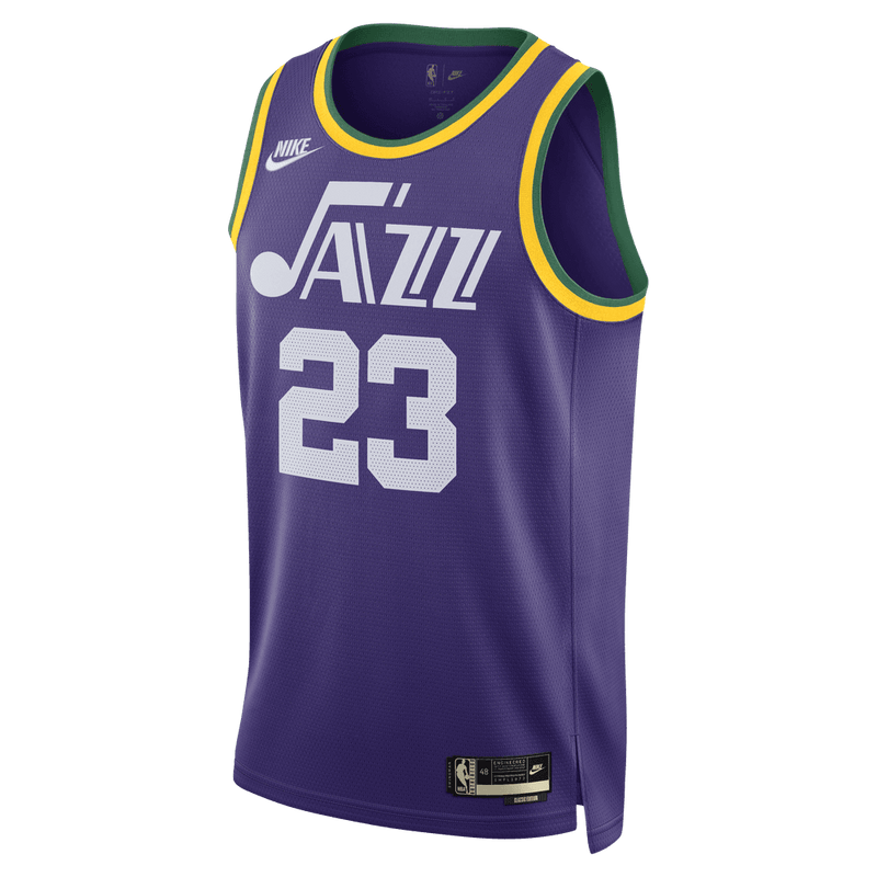 Lauri Markkanen Nike Utah Jazz Swingman Men's Jersey 2023 'Purple'