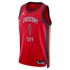 Zion Williamson New Orleans Pelicans 2023/24 Statement Edition Jordan Dri-FIT NBA Swingman Jersey 'Red'