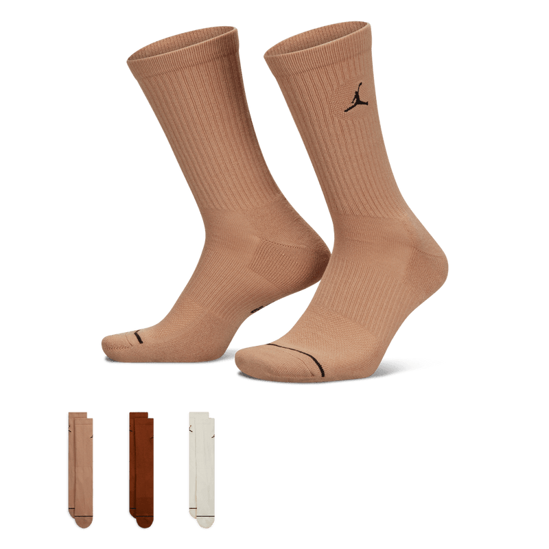 Jordan Everyday Crew Socks (3 pairs) 'Multi Color'