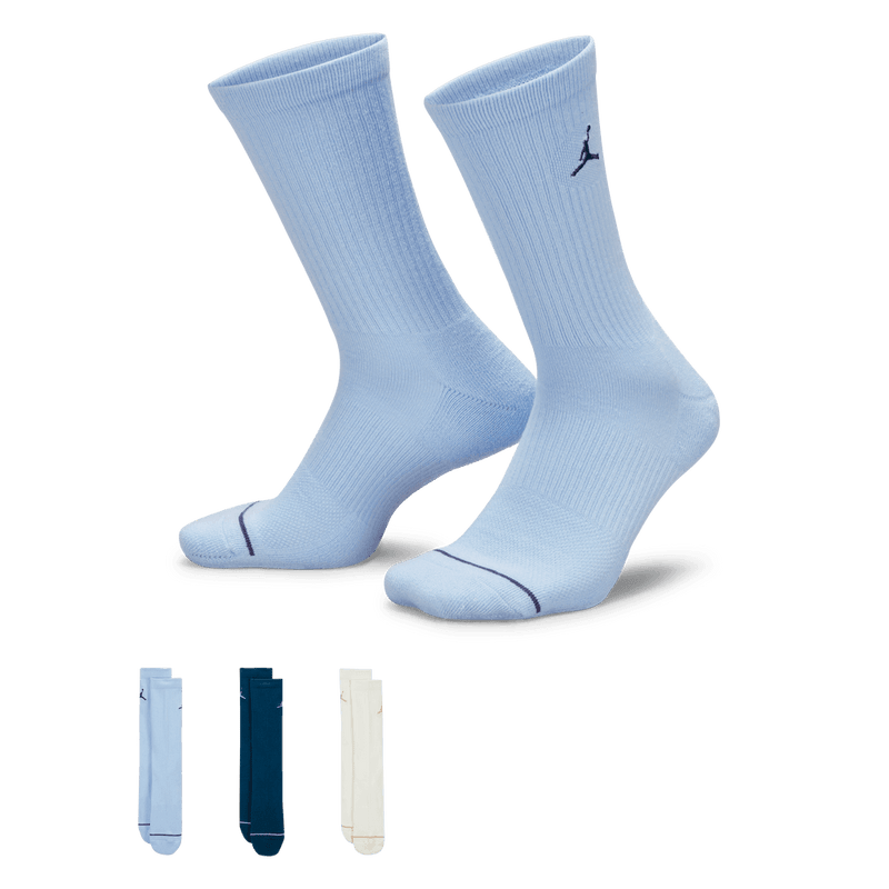 Jordan Everyday Crew Socks (3 pairs) 'Multi Color'