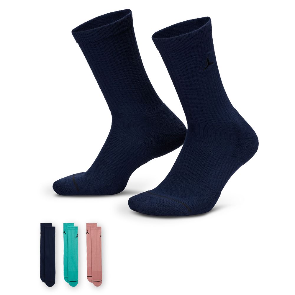 Jordan Everyday Crew Socks (3 pairs) 'Multi Color'
