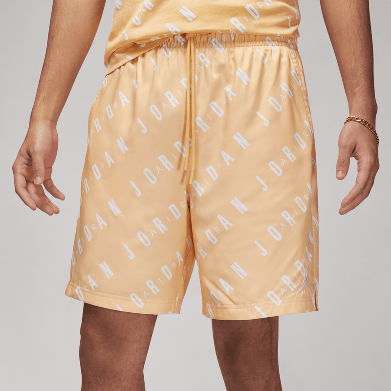 Jordan Essentials Men's Poolside Shorts 'Gold/White'