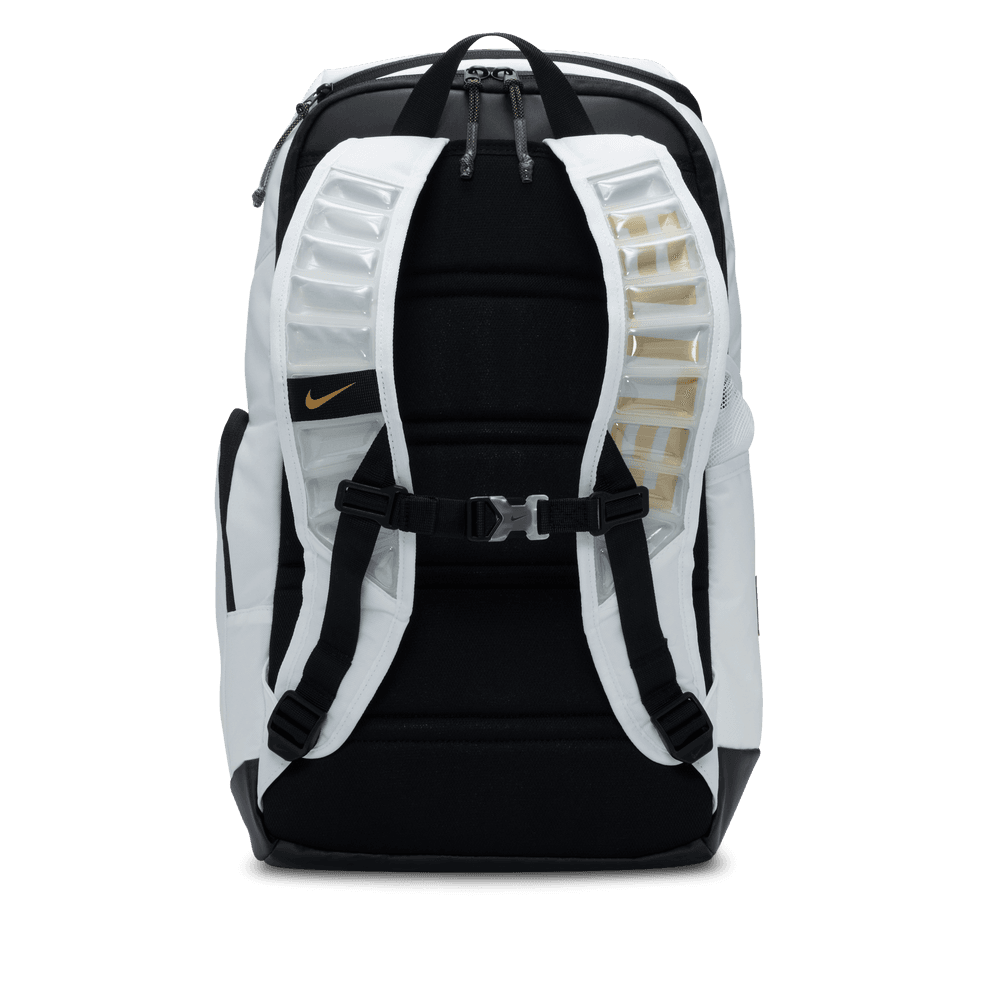 Nike Hoops Elite Backpack 32L White Black Gold