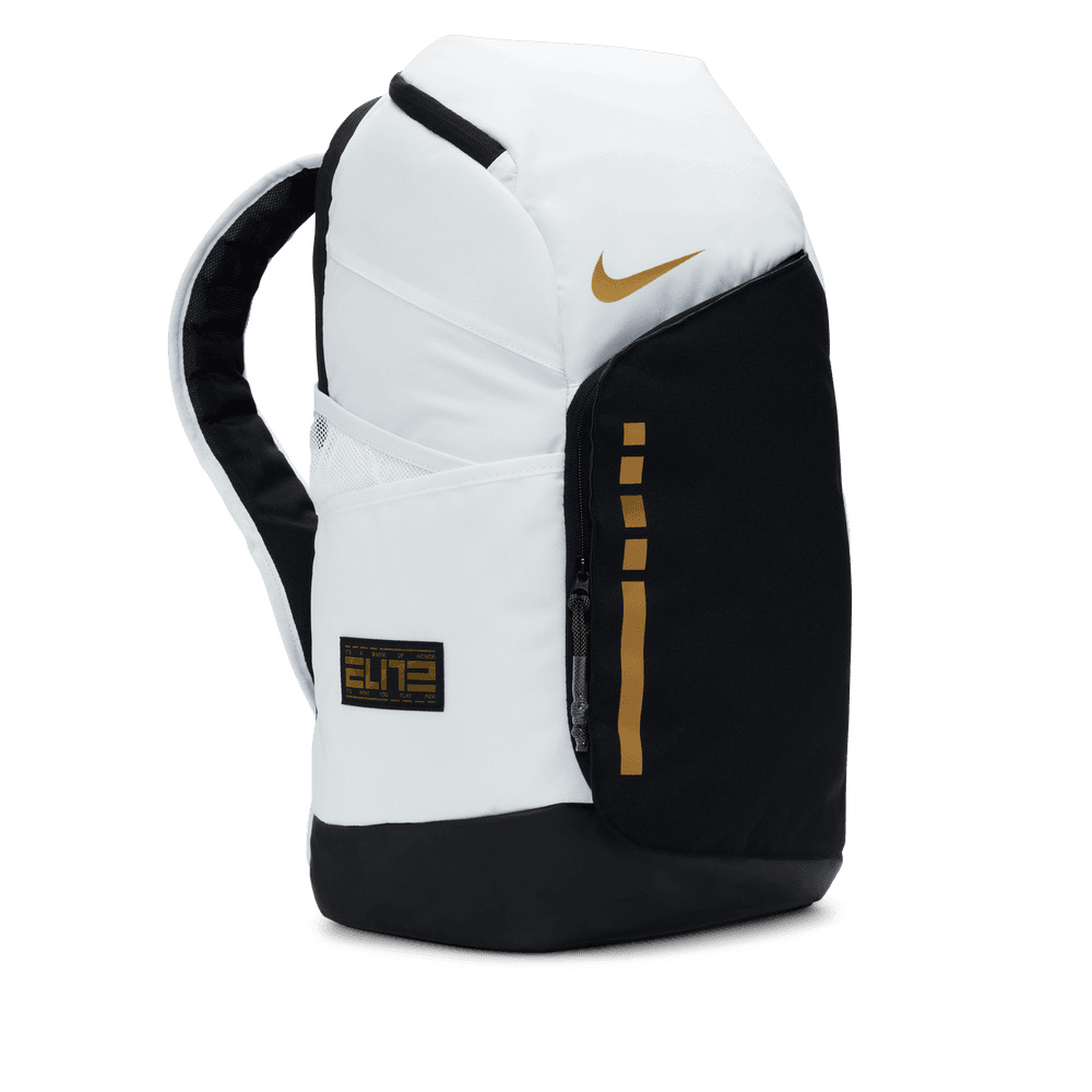 Nike Hoops Elite Backpack (32L) 'White/Black/Gold' – Bouncewear