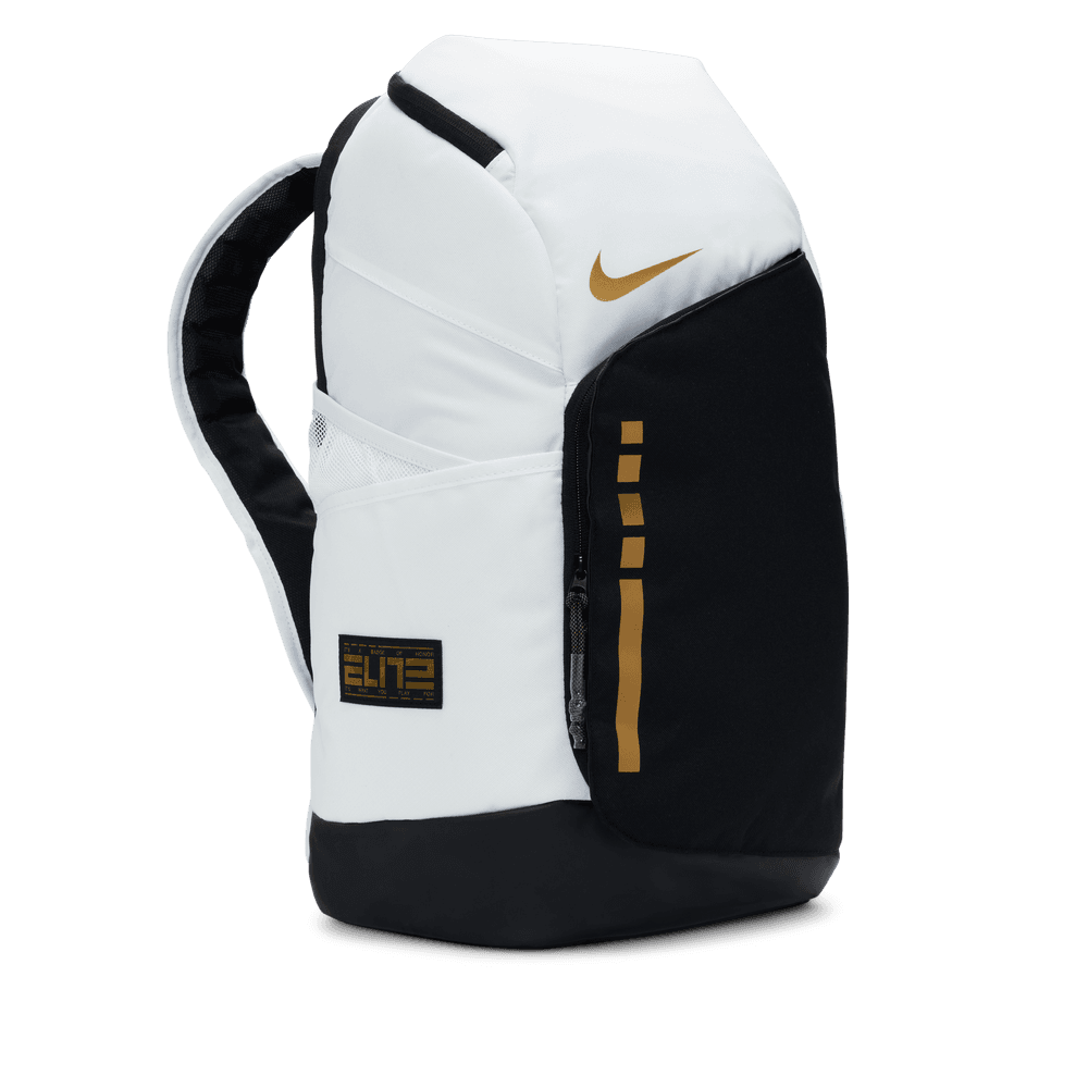 Nike Hoops Elite Backpack (32L) 'White/Black/Gold'