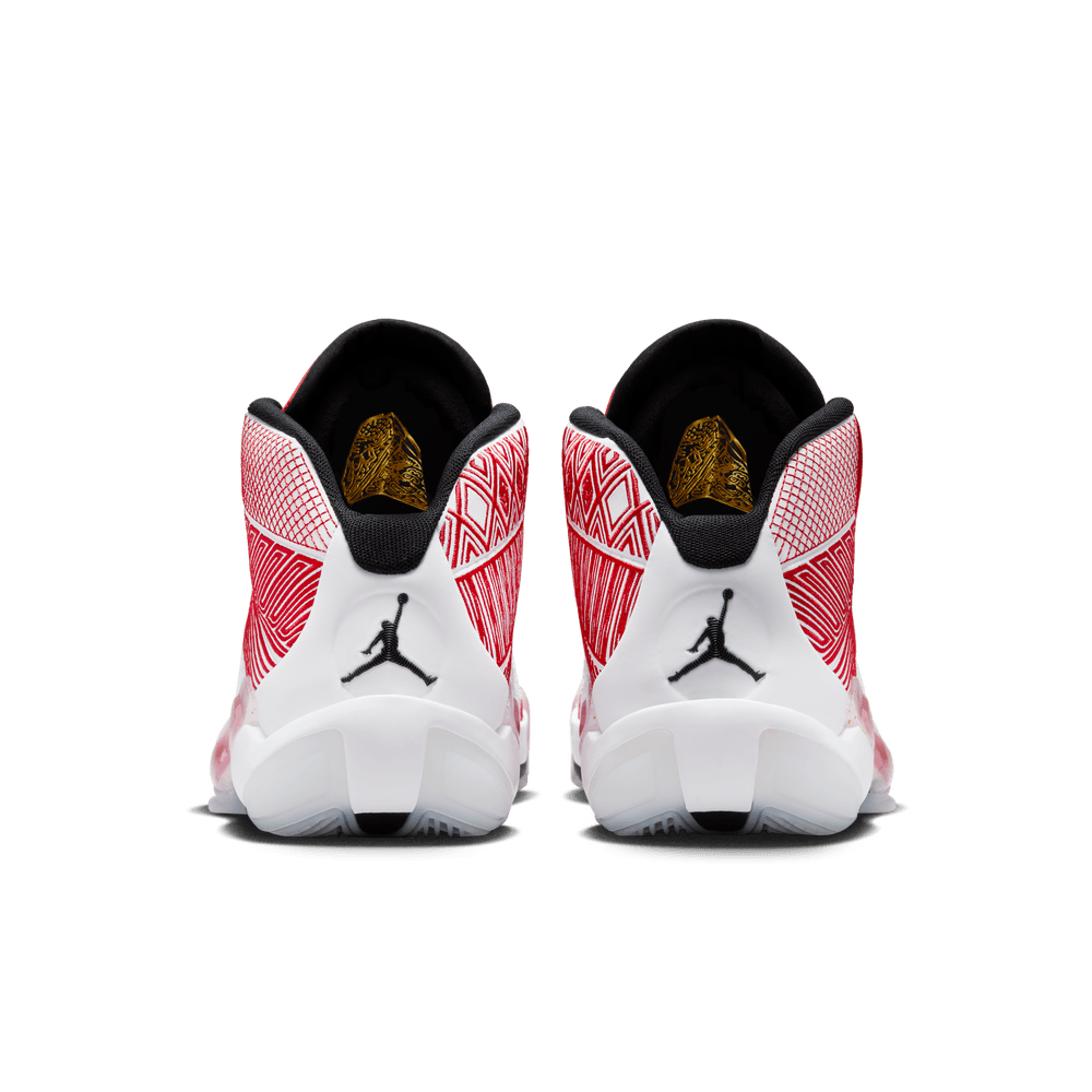 Air Jordan XXXVIII Basketball Shoes 'White/Red/Gold'