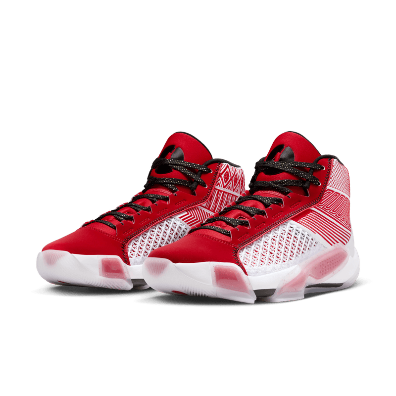 Air Jordan XXXVIII Basketball Shoes 'White/Red/Gold'