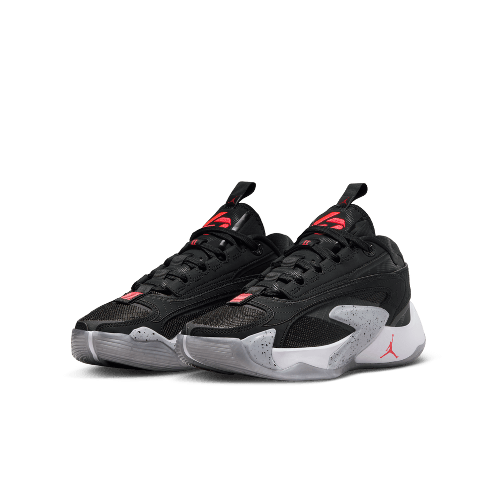 Luka Doncic Luka 2 Big Kids' Shoes (GS) 'Black/Crimson/Grey'